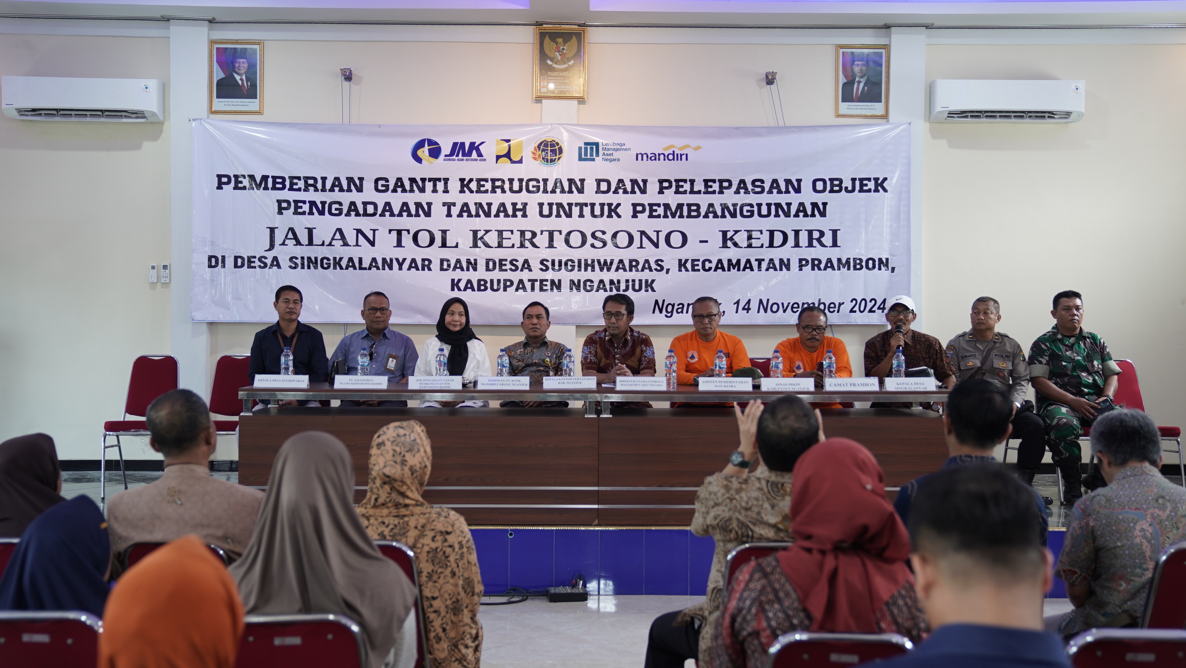 Upaya Percepatan, LMAN Bebaskan Lahan untuk Ruas Kertasono Kediri bagian dari PSN  Jalan Tol Ngawi-Kertasono-Kediri